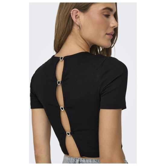 Only Γυναικεία κοντομάνικη μπλούζα Cropped Top Only Γυναικεία κοντομάνικη μπλούζα Cropped Top